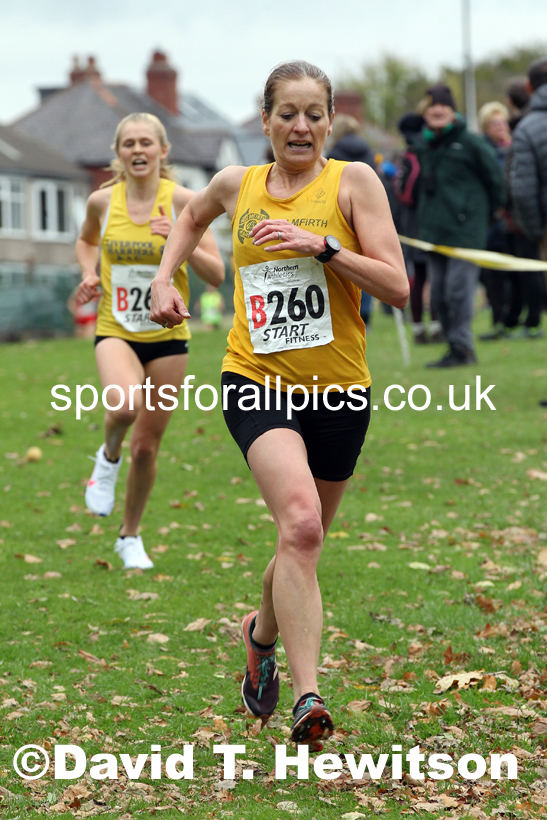 Senior womens Northern Cross Country Relays, Graves Park, Sheffield. Photo: David T. Hewitson/Sports for All Pics